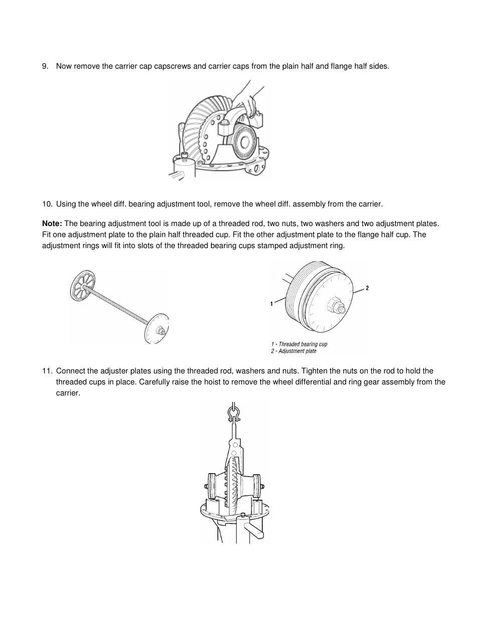 Spicer Wheel Differential Bearing Replacement Process User Manual | Page 2 / 8