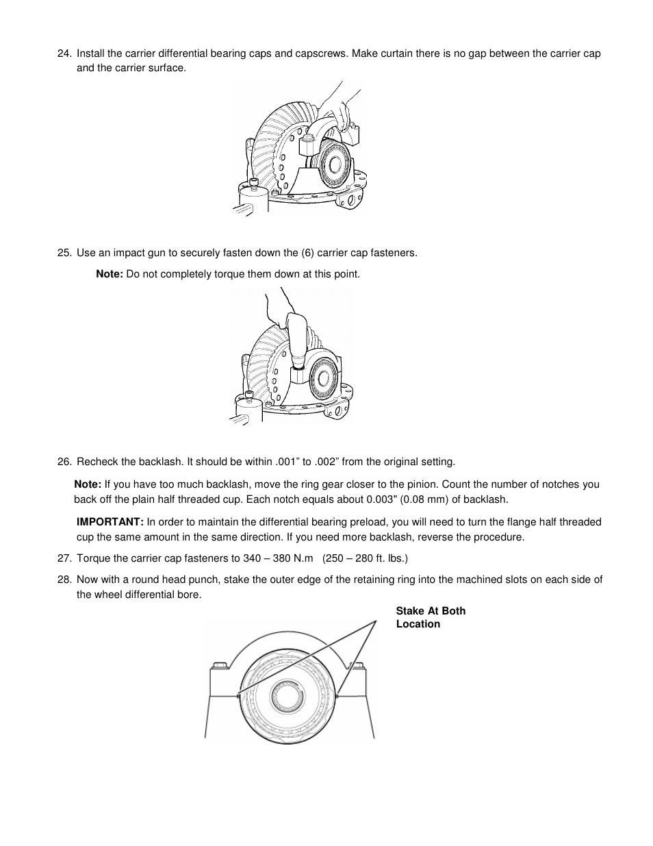 Spicer Wheel Differential Bearing Replacement Process User Manual | Page 6 / 8