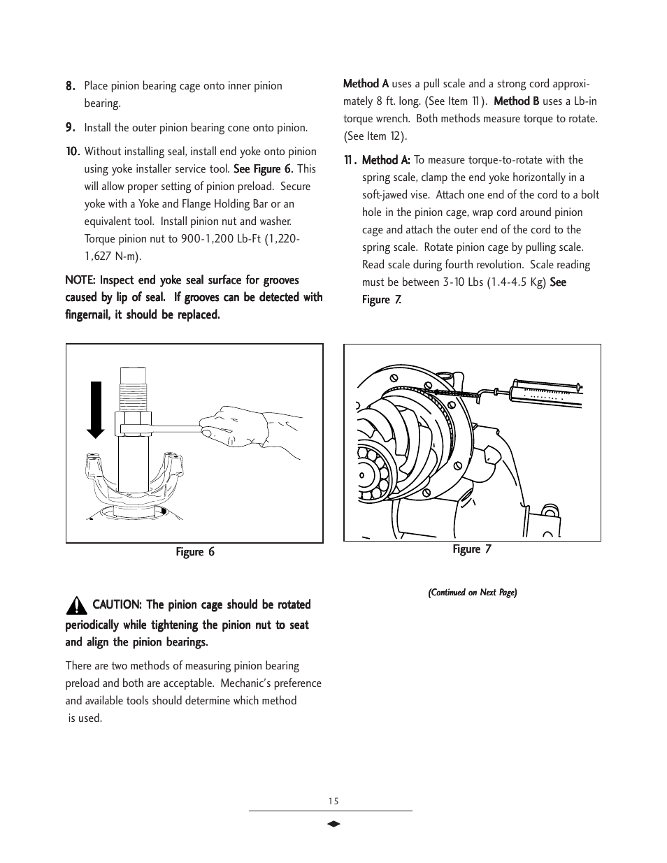 Pinion assembl | Spicer Drive Axles Service Manual Wheel Reduction Drive Axles (EA-50) User Manual | Page 17 / 36