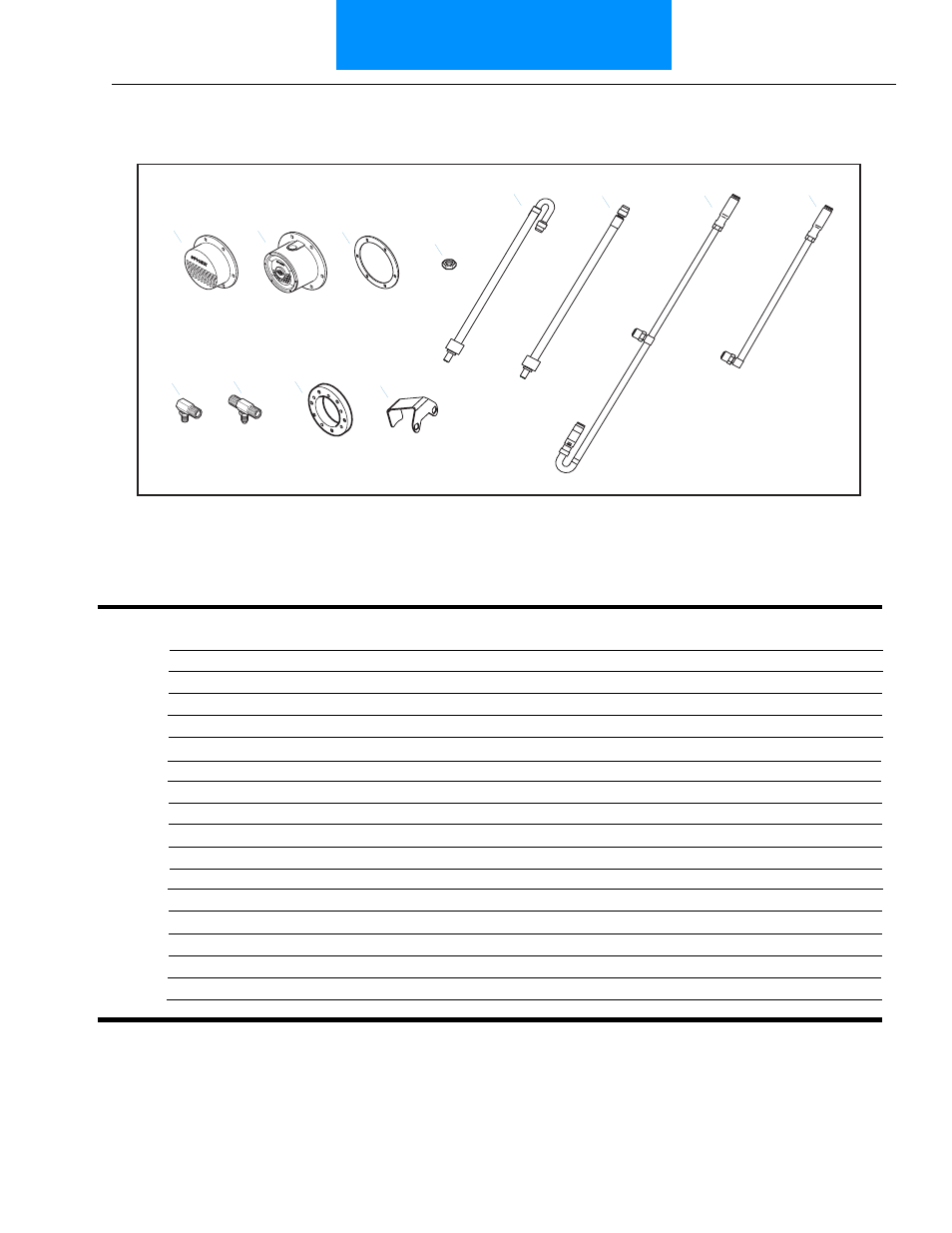 Tims, Parts - wheel end components | Spicer TIMS (Tire Inflation Monitor System) User Manual | Page 8 / 12