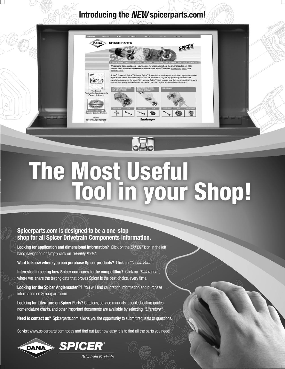 Spicer 2008 Spicer Universal Joint Kits and Center Bearings User Manual | Page 2 / 316