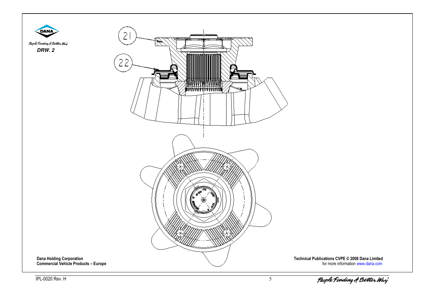 Spicer IPL-0020 User Manual | Page 5 / 8