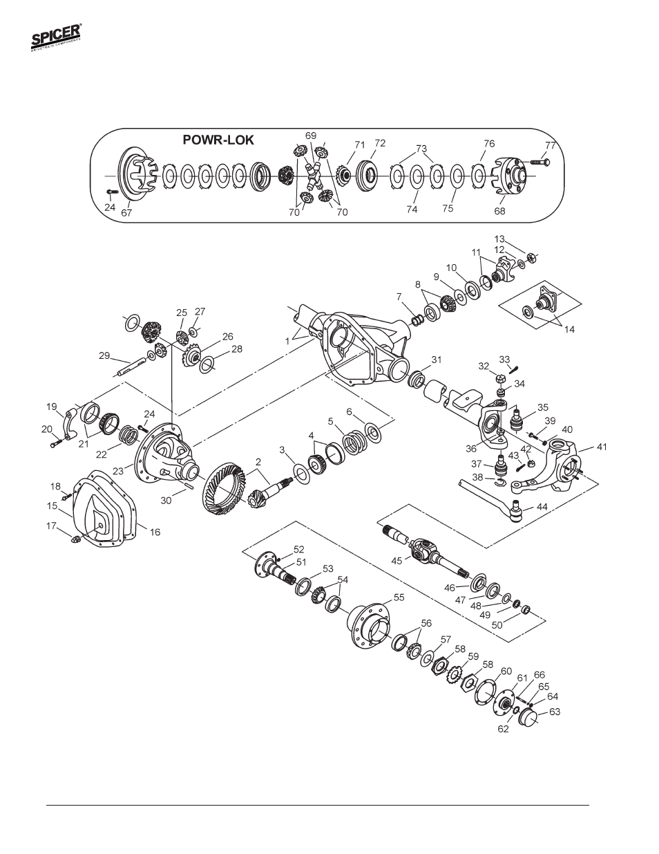 Ihc model 30 front axles | Spicer Front and Rear Axle Catalog User Manual | Page 162 / 252