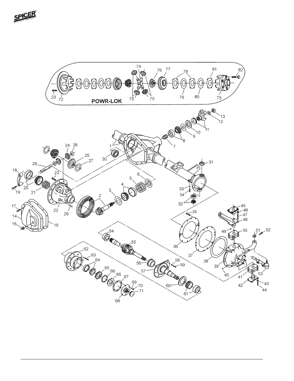 Ihc model 70 front axles | Spicer Front and Rear Axle Catalog User Manual | Page 204 / 252