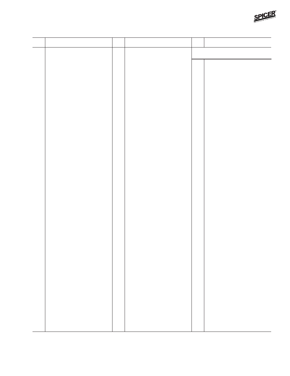 Dodge model 60 rear axles, Parts listing | Spicer Front and Rear Axle Catalog User Manual | Page 25 / 252