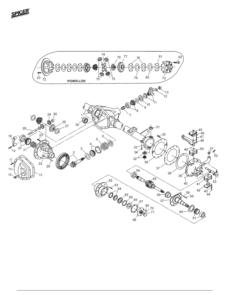 Dodge model 70 front axles | Spicer Front and Rear Axle Catalog User Manual | Page 34 / 252