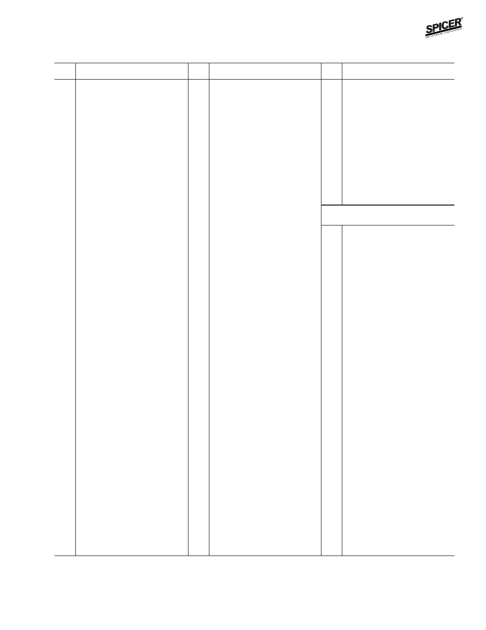 Dodge model 70 front axles, Parts listing | Spicer Front and Rear Axle Catalog User Manual | Page 35 / 252
