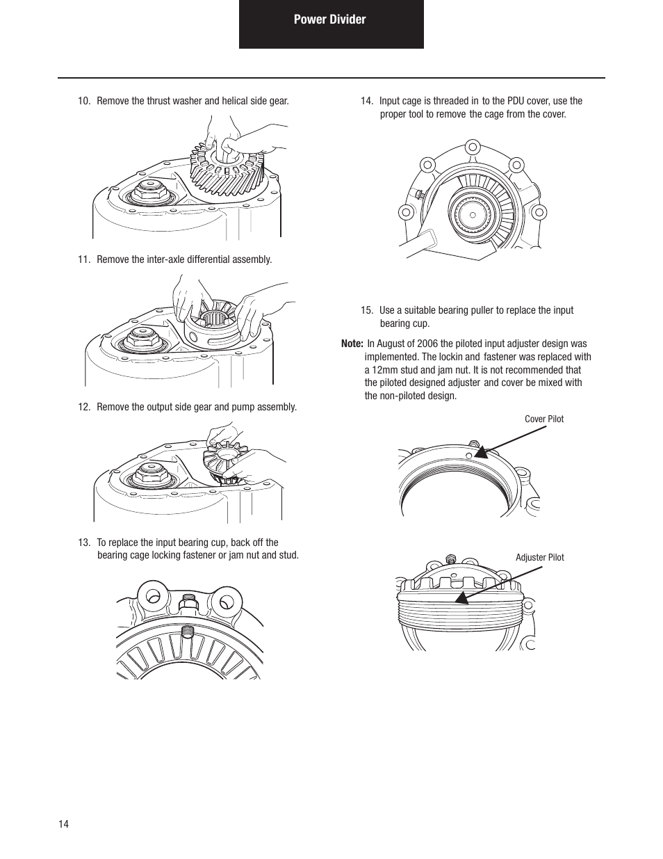 Spicer Tandem Drive Axles Service Manual D170, D190, and D590 Series User Manual | Page 18 / 98