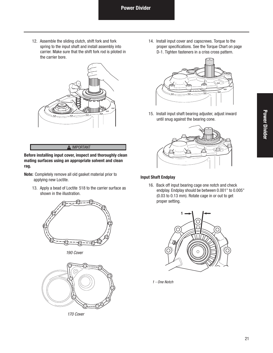 Spicer Tandem Drive Axles Service Manual D170, D190, and D590 Series User Manual | Page 25 / 98