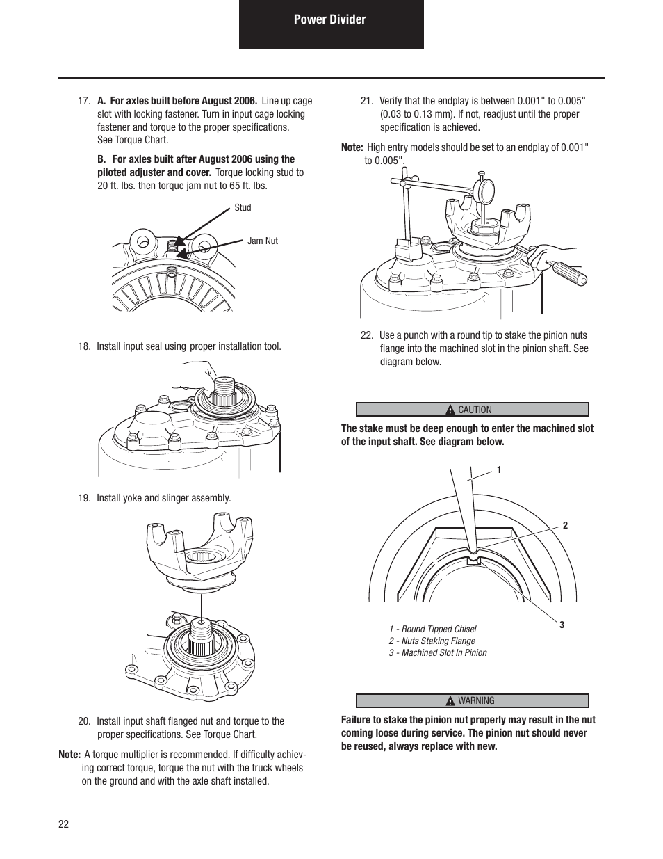 Spicer Tandem Drive Axles Service Manual D170, D190, and D590 Series User Manual | Page 26 / 98