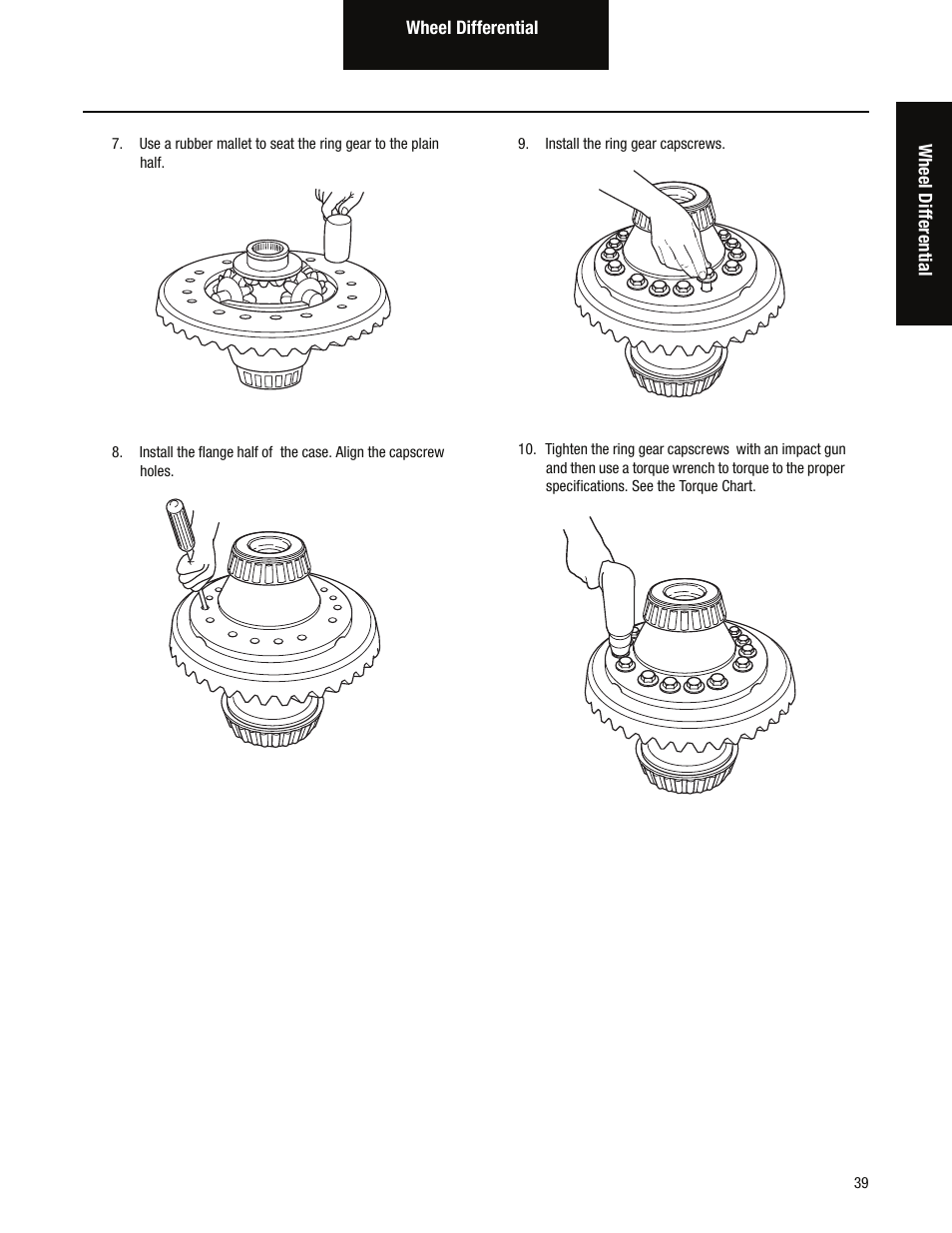 Spicer Tandem Drive Axles Service Manual D170, D190, and D590 Series User Manual | Page 43 / 98