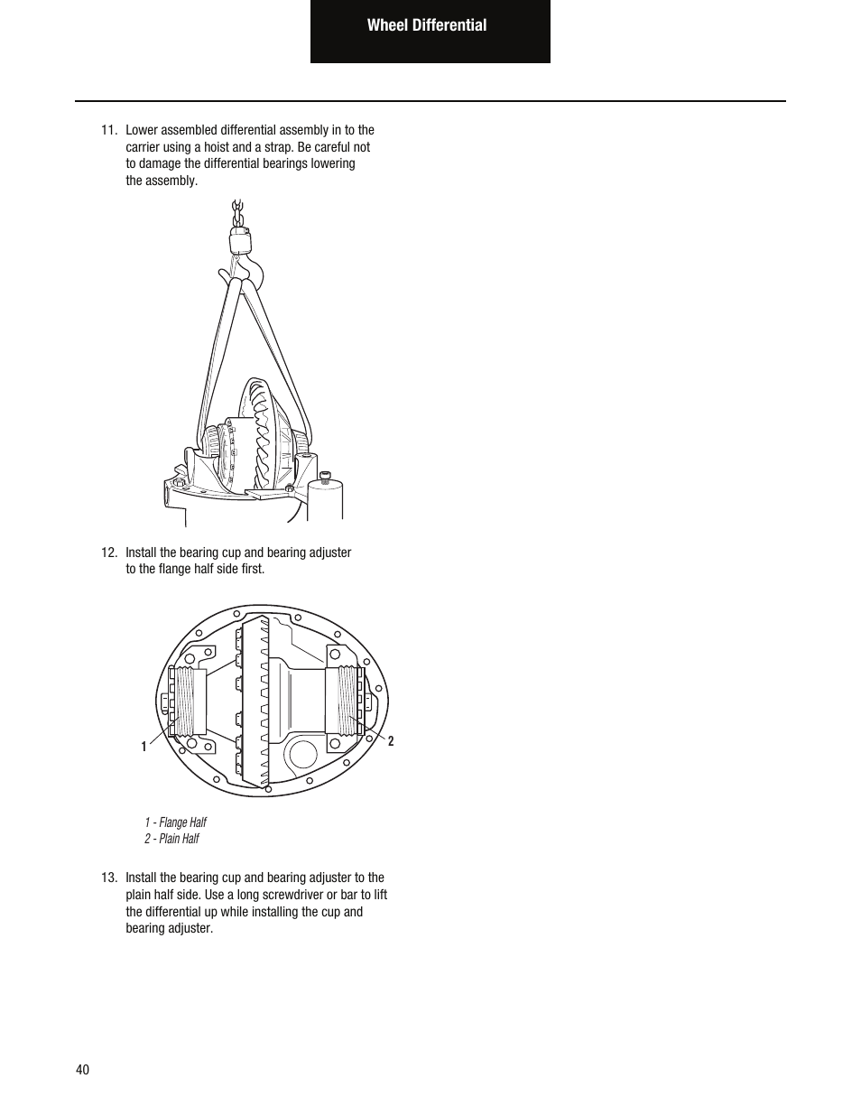 Spicer Tandem Drive Axles Service Manual D170, D190, and D590 Series User Manual | Page 44 / 98