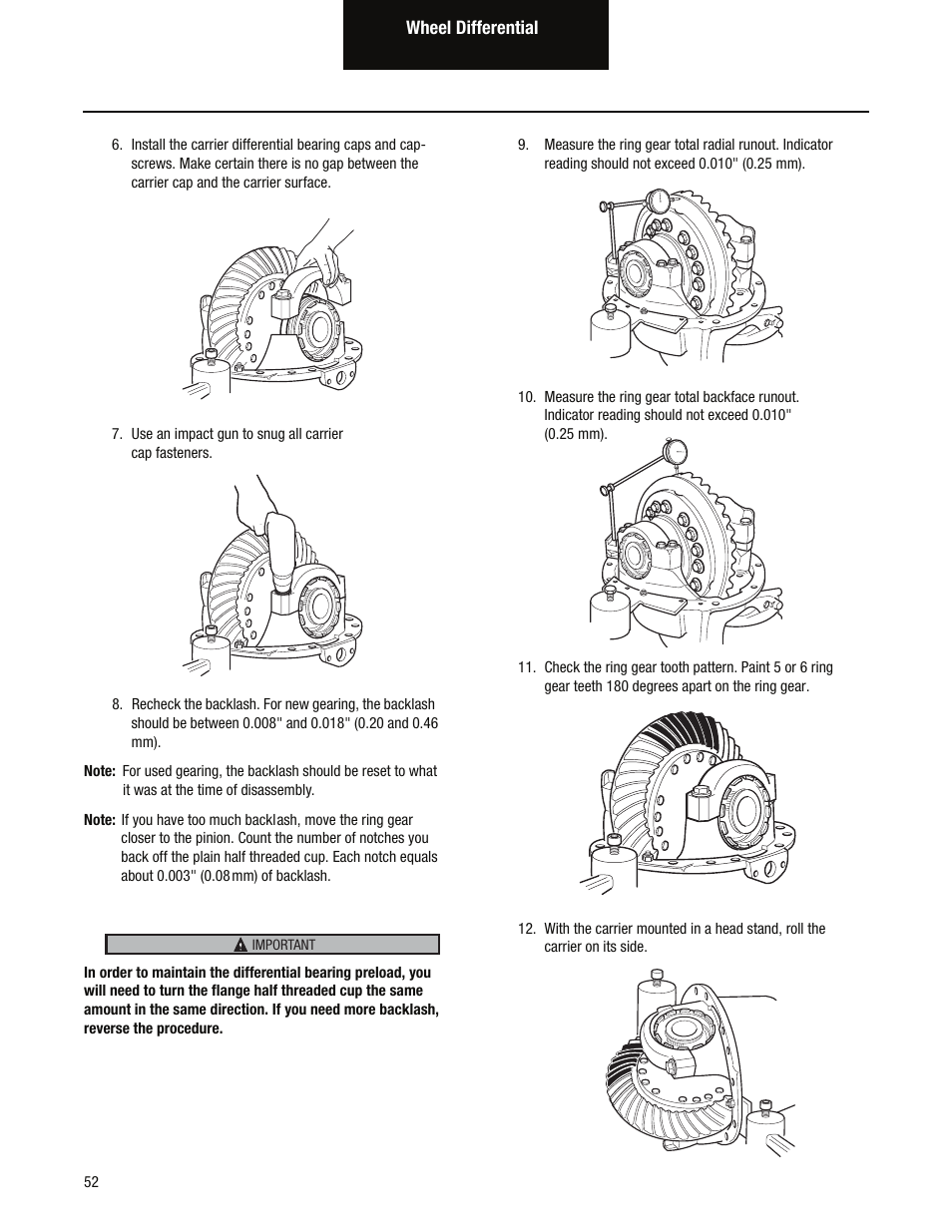 Spicer Tandem Drive Axles Service Manual D170, D190, and D590 Series User Manual | Page 56 / 98