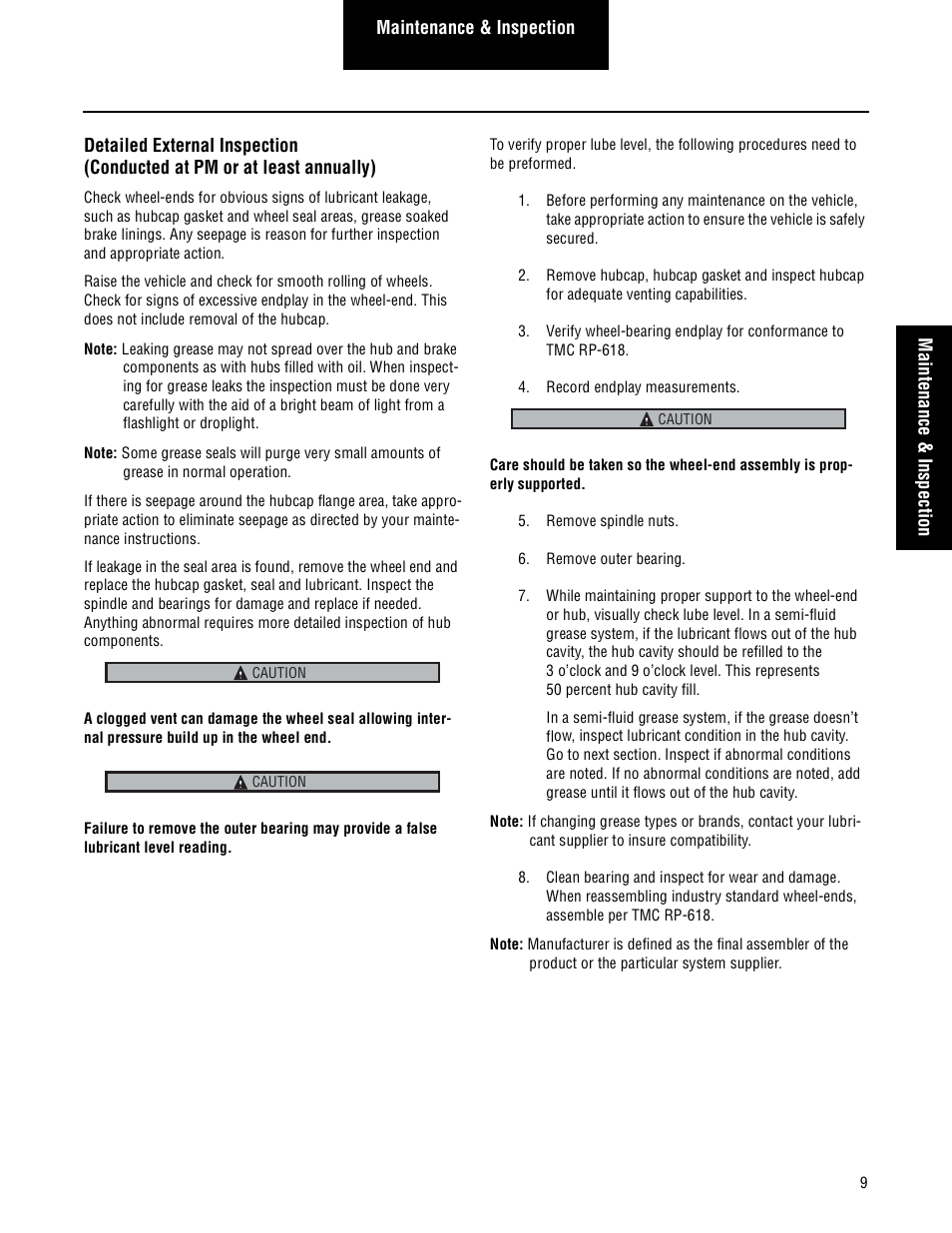 Spicer Steer and Drive Wheel Ends Service Manual User Manual | Page 11 / 56