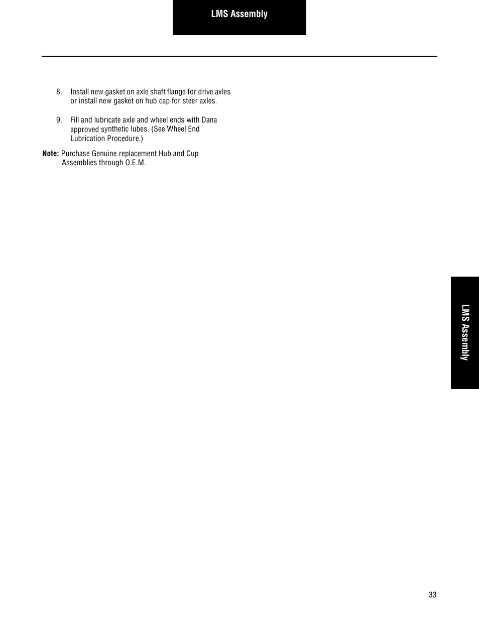 Spicer Steer and Drive Wheel Ends Service Manual User Manual | Page 35 / 56