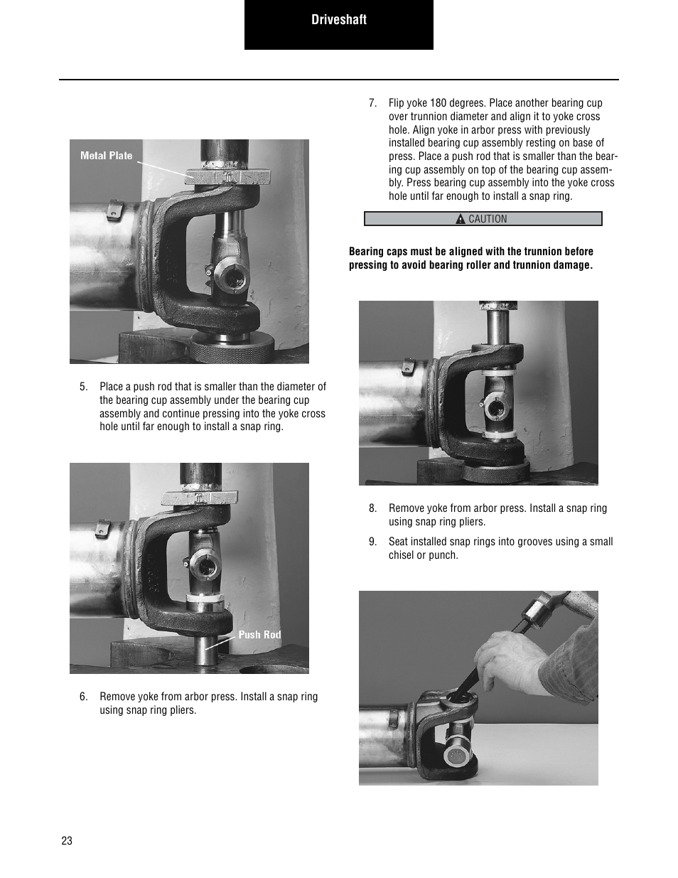 Spicer Driveshafts Service Manual User Manual | Page 26 / 36