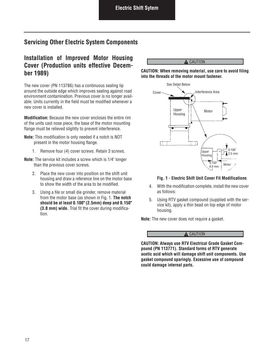 Electric shift sytem | Spicer Drive Axles Service Manual Axle Shift Systems, 2-Speed Single Rear Axles User Manual | Page 20 / 33