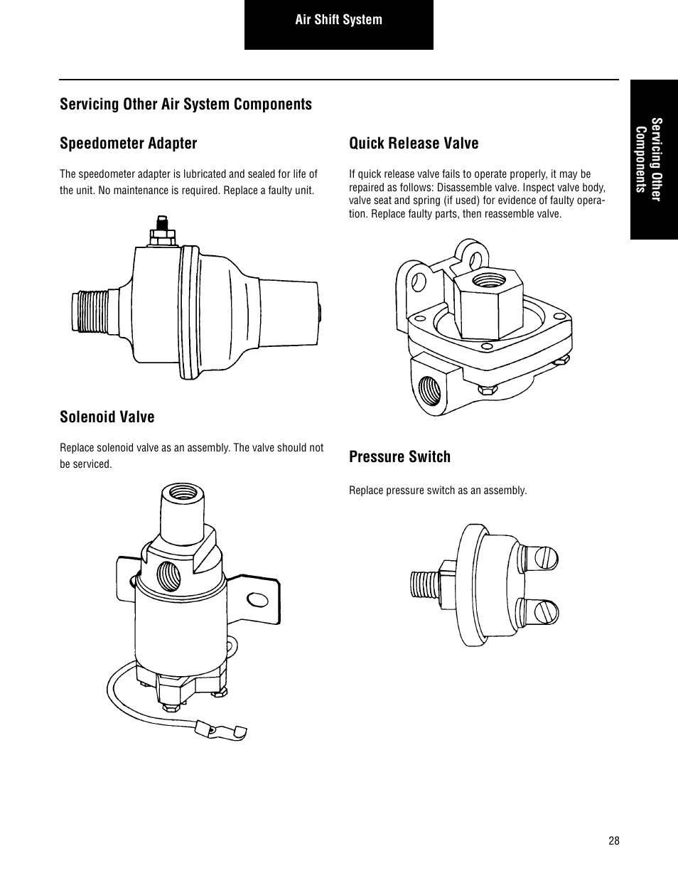 Spicer Drive Axles Service Manual Axle Shift Systems, 2-Speed Single Rear Axles User Manual | Page 31 / 33