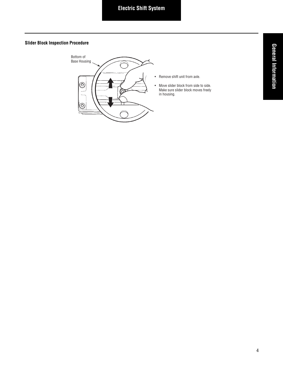 Electric shift system general information | Spicer Drive Axles Service Manual Axle Shift Systems, 2-Speed Single Rear Axles User Manual | Page 7 / 33