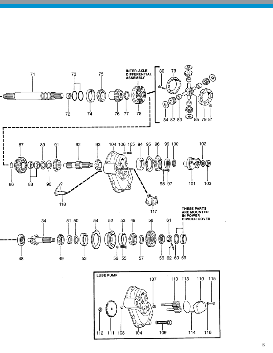 Spicer IPL: Tandem Drive Axle Illustrated Parts List - All Non-Current Models User Manual | Page 15 / 36