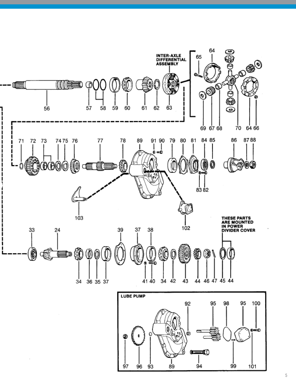 Spicer IPL: Tandem Drive Axle Illustrated Parts List - All Non-Current Models User Manual | Page 5 / 36