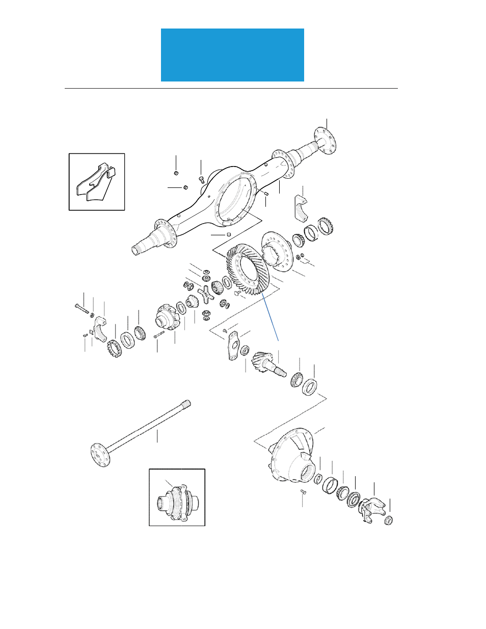 Rear ax, Le component | Spicer S400-S User Manual | Page 13 / 22