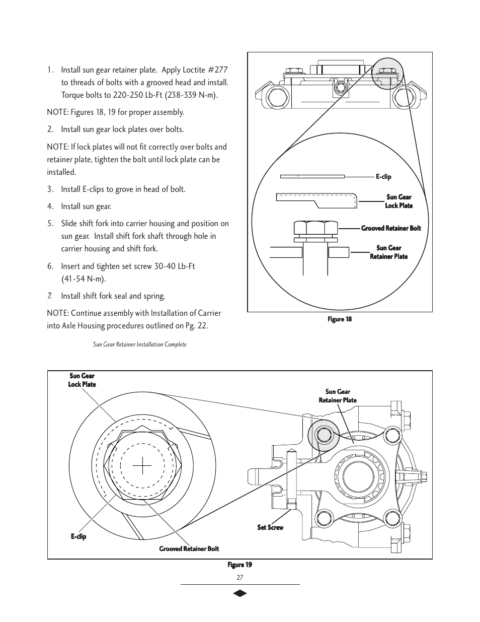 Export improvement for m230-t model | Spicer Drive Axles Service Manual G & M User Manual | Page 29 / 32