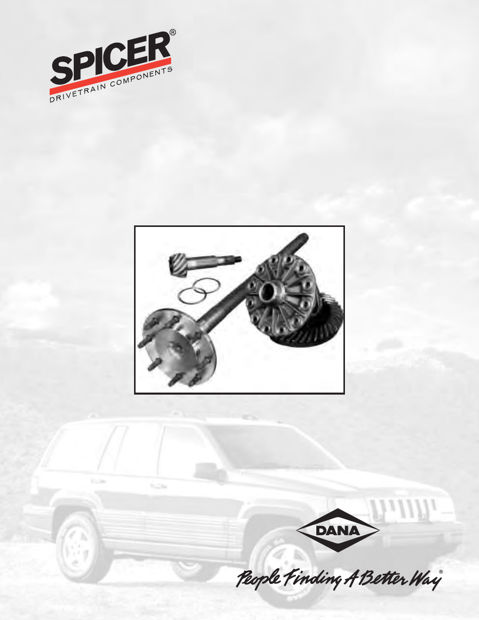 Spicer Jeep Grand Cherokee WJ 44-4 SERVICE MANUAL User Manual | 35 pages