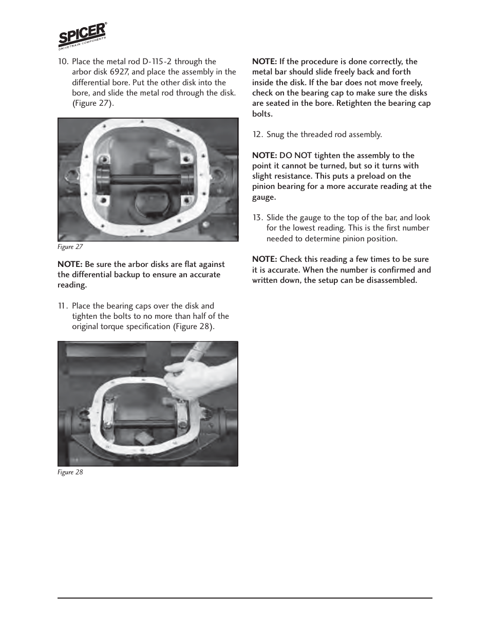 Spicer Jeep Grand Cherokee WJ 44-4 SERVICE MANUAL User Manual | Page 10 / 35