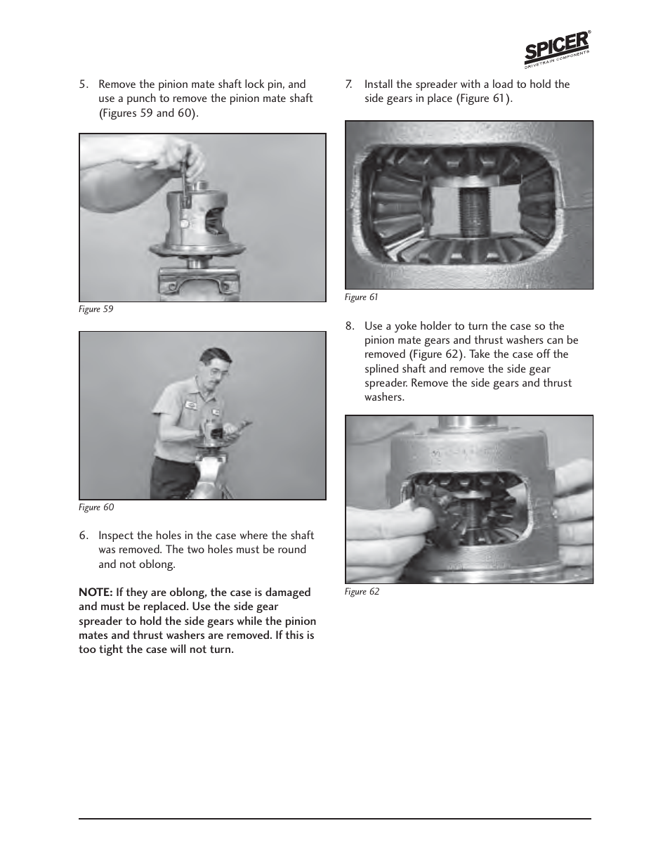 Spicer Jeep Grand Cherokee WJ 44-4 SERVICE MANUAL User Manual | Page 19 / 35