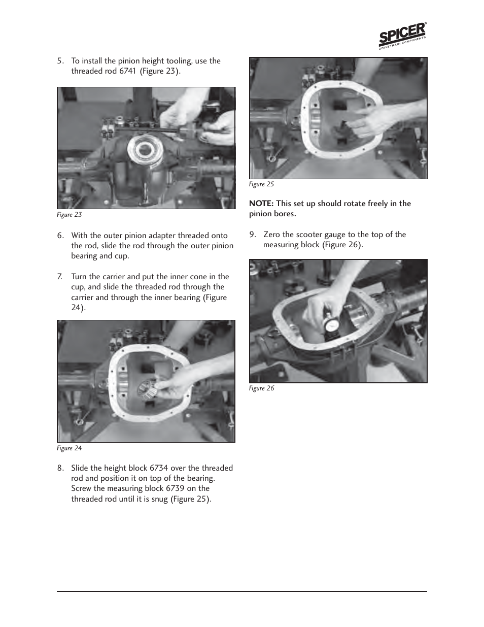Spicer Jeep Grand Cherokee WJ 44-4 SERVICE MANUAL User Manual | Page 9 / 35