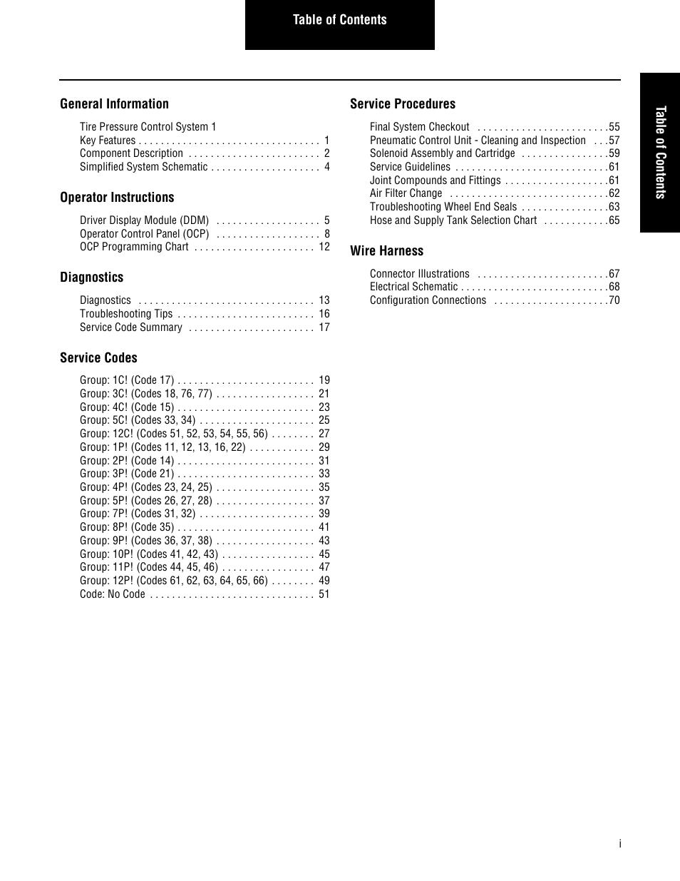 Spicer TPCS Troubleshooting Guide User Manual | Page 3 / 76