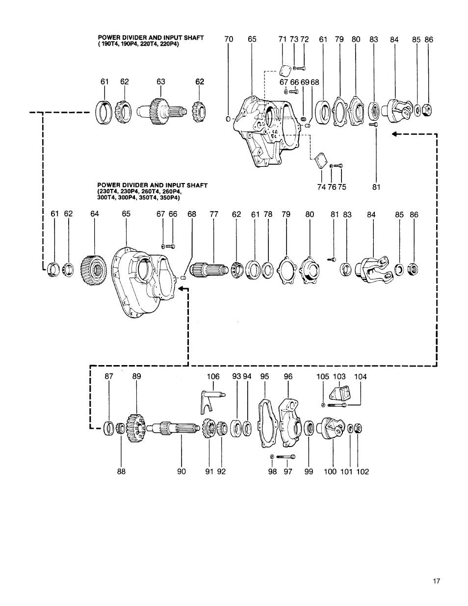 Spicer Drive Axles Illustrated Parts List All Wheel 4 x 4 Drive System User Manual | Page 17 / 32