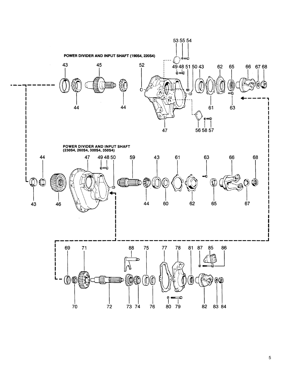 Spicer Drive Axles Illustrated Parts List All Wheel 4 x 4 Drive System User Manual | Page 5 / 32