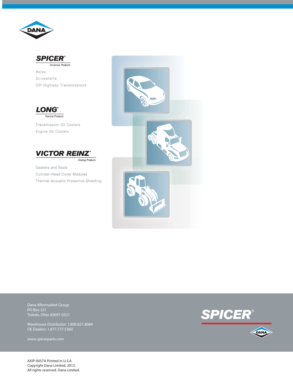 Spicer IPL: Models ON or AFTER June 10, 2013 User Manual | Page 62 / 62