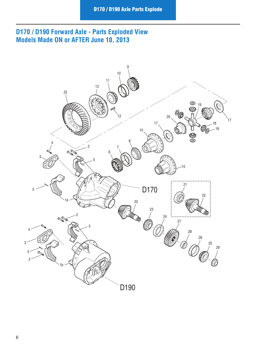 D170, D190 | Spicer IPL: Models ON or AFTER June 10, 2013 User Manual | Page 8 / 62