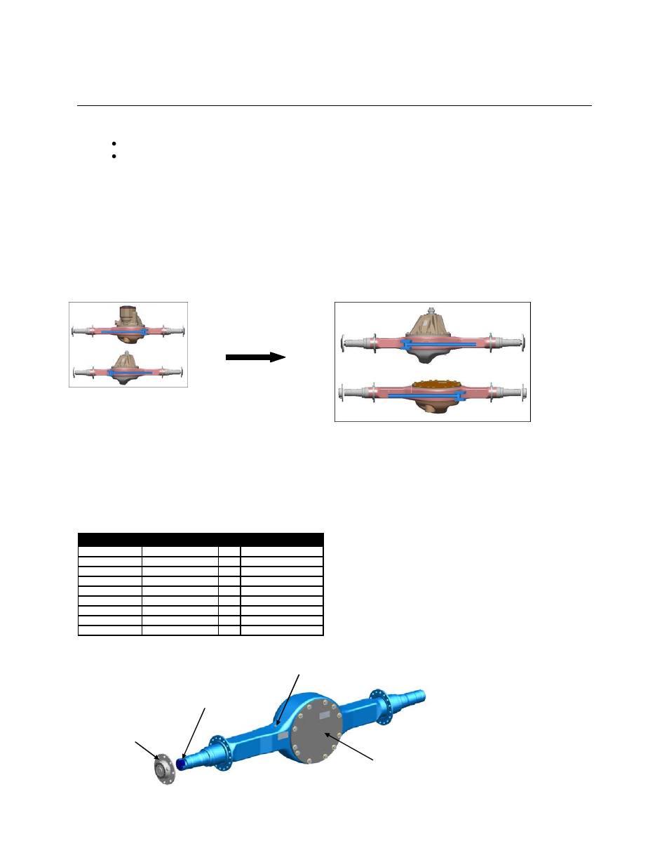 Spicer Conversions to New Bowl Tag Axle Configurations User Manual | Page 3 / 4