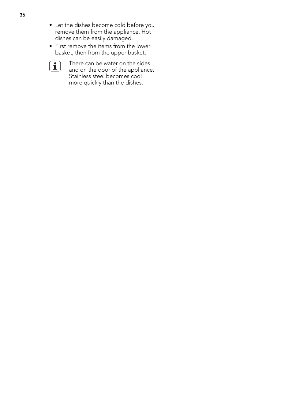 AEG ELECTROLUX F 55420 W 0 P User Manual | Page 36 / 88