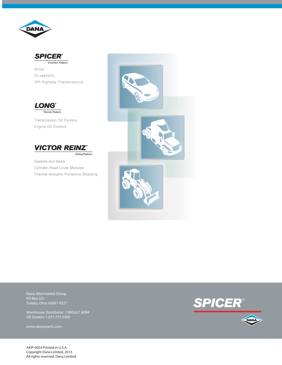 Spicer S110 User Manual | Page 18 / 18