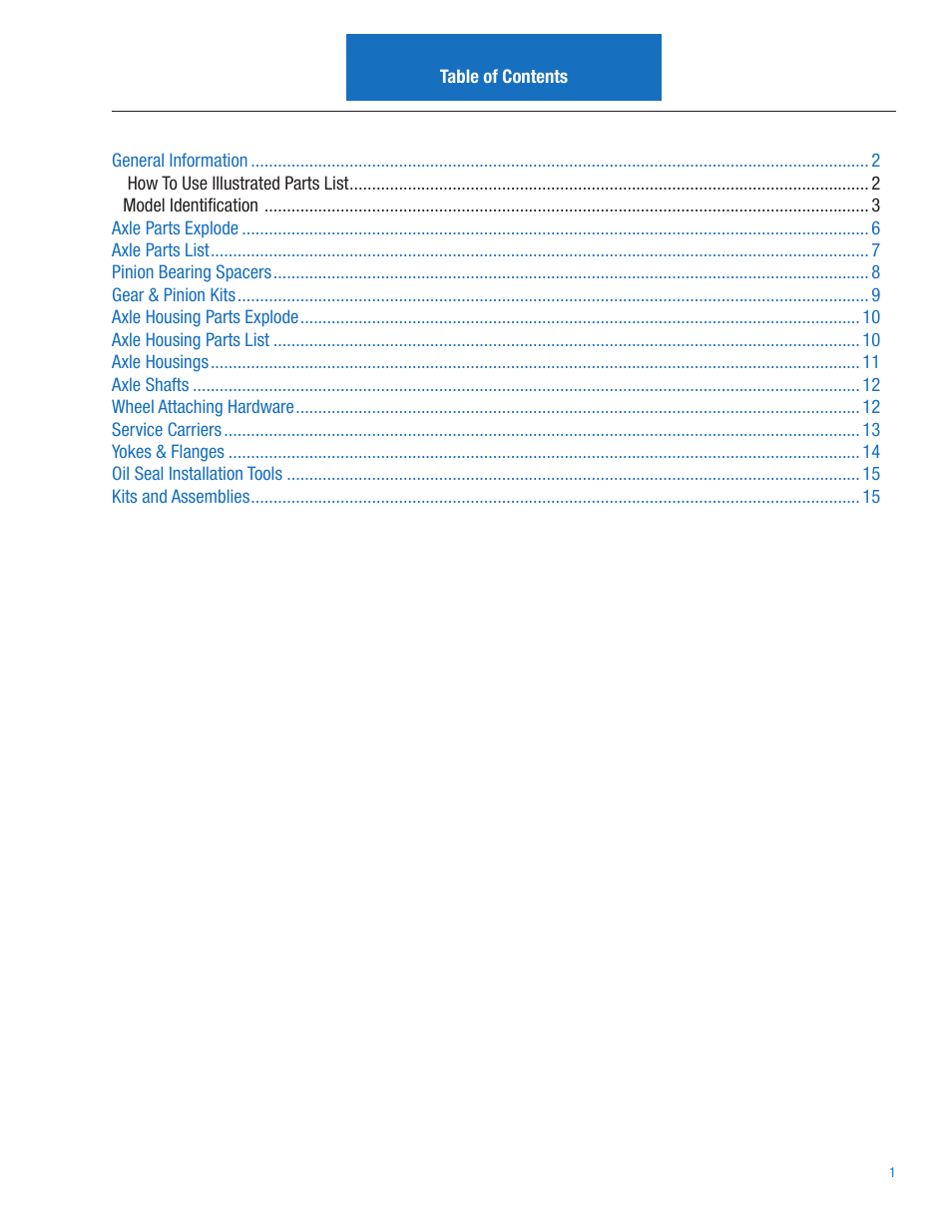 Spicer S110 User Manual | Page 3 / 18
