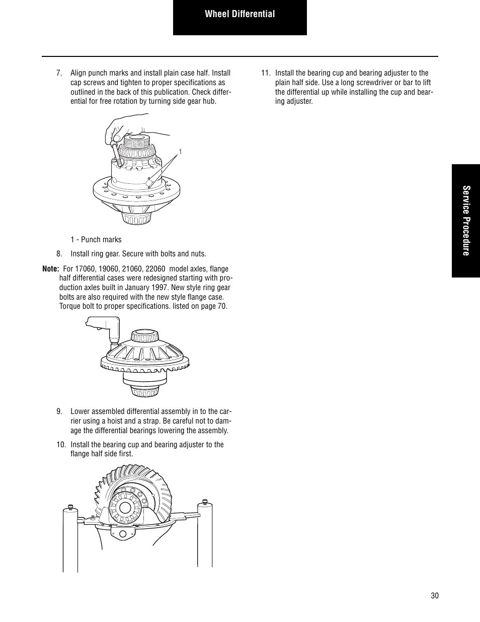 Spicer Single Drive Axles Service Manual: Single Reduction & Single Reduction with Differential Lock User Manual | Page 33 / 70