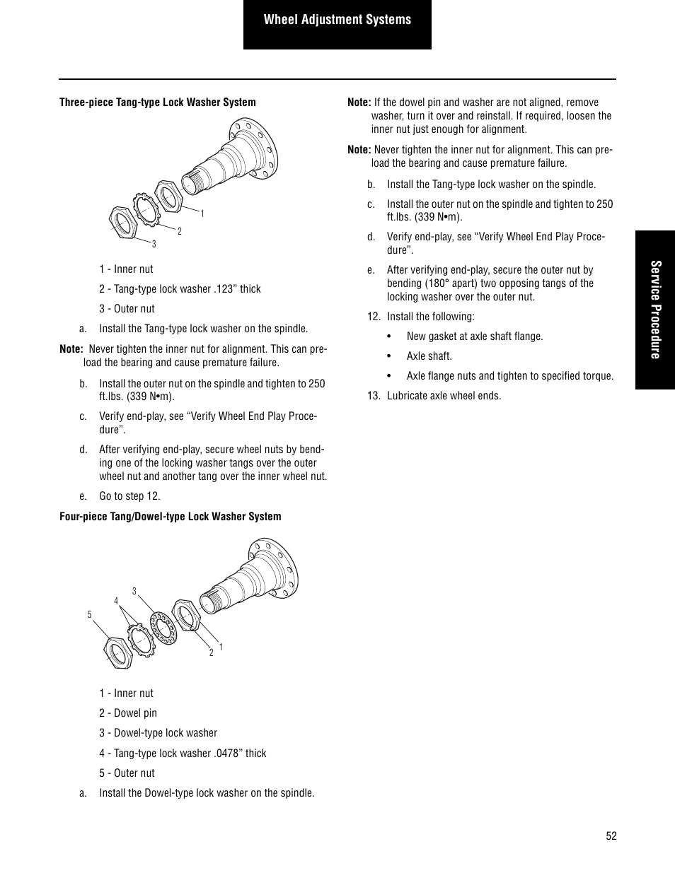 Spicer Single Drive Axles Service Manual: Single Reduction & Single Reduction with Differential Lock User Manual | Page 55 / 70