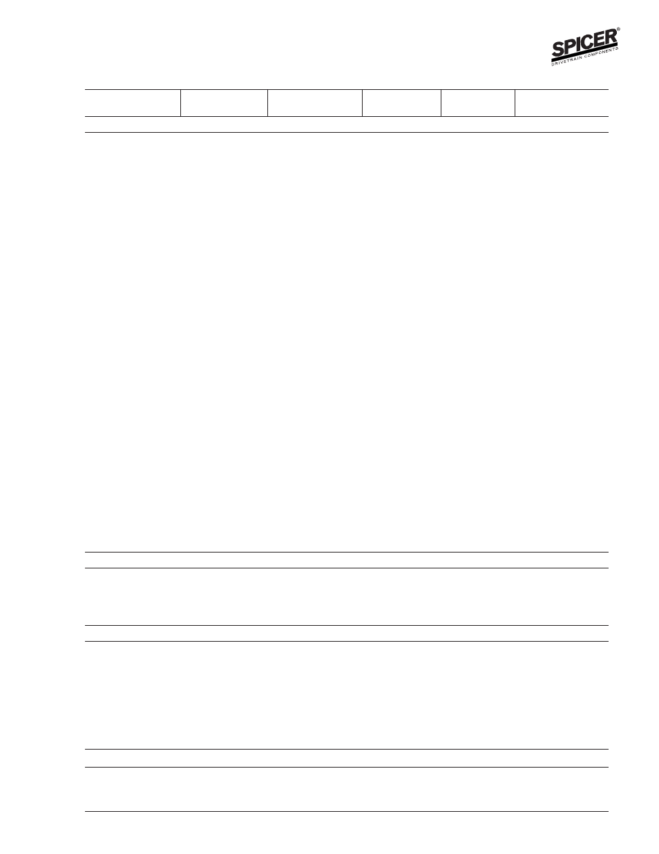 Ring gear and pinion kits | Spicer Axle General Information User Manual | Page 39 / 102