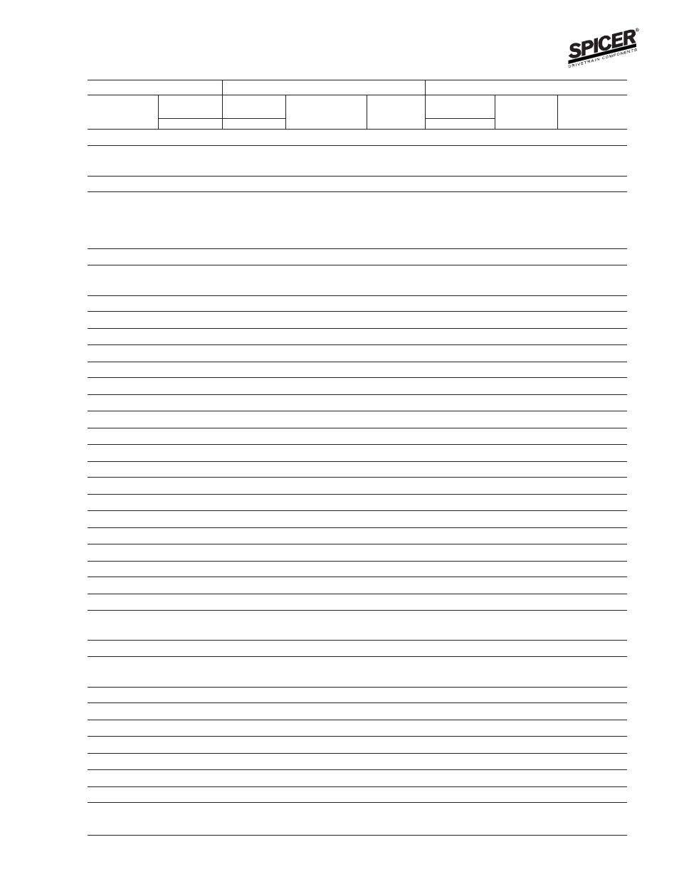 Front axle shafts | Spicer Axle General Information User Manual | Page 75 / 102