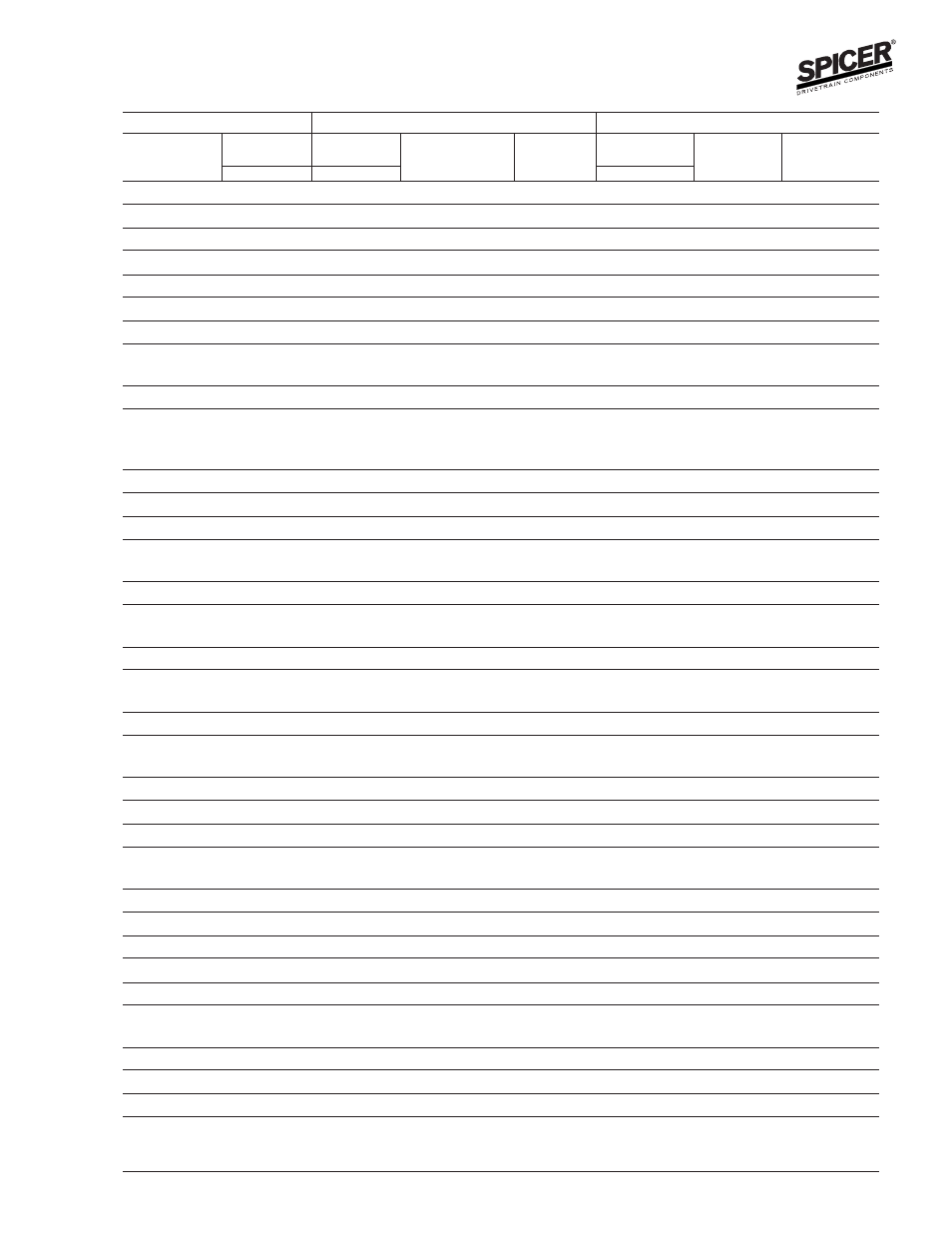 Front axle shafts | Spicer Axle General Information User Manual | Page 77 / 102