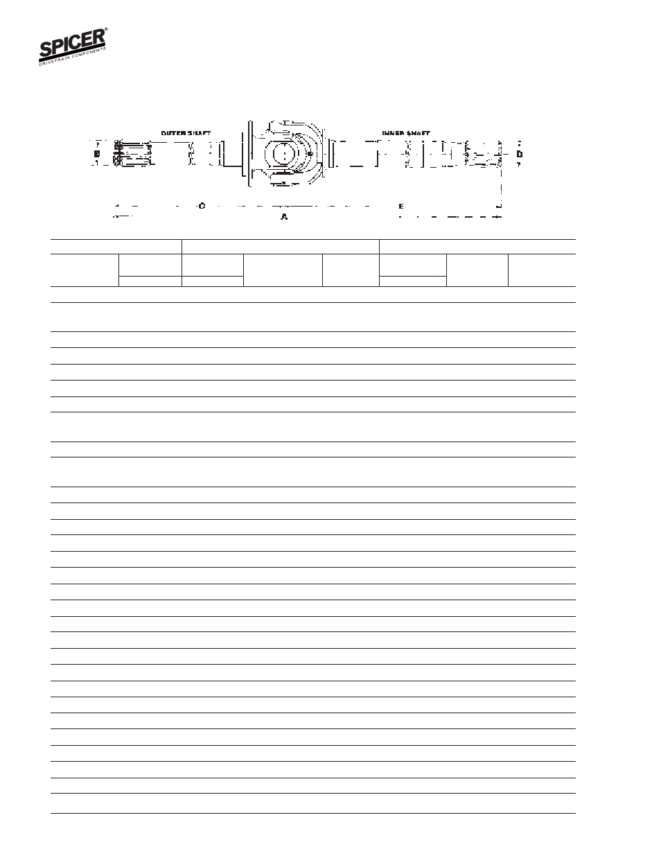 Front axle shafts | Spicer Axle General Information User Manual | Page 78 / 102