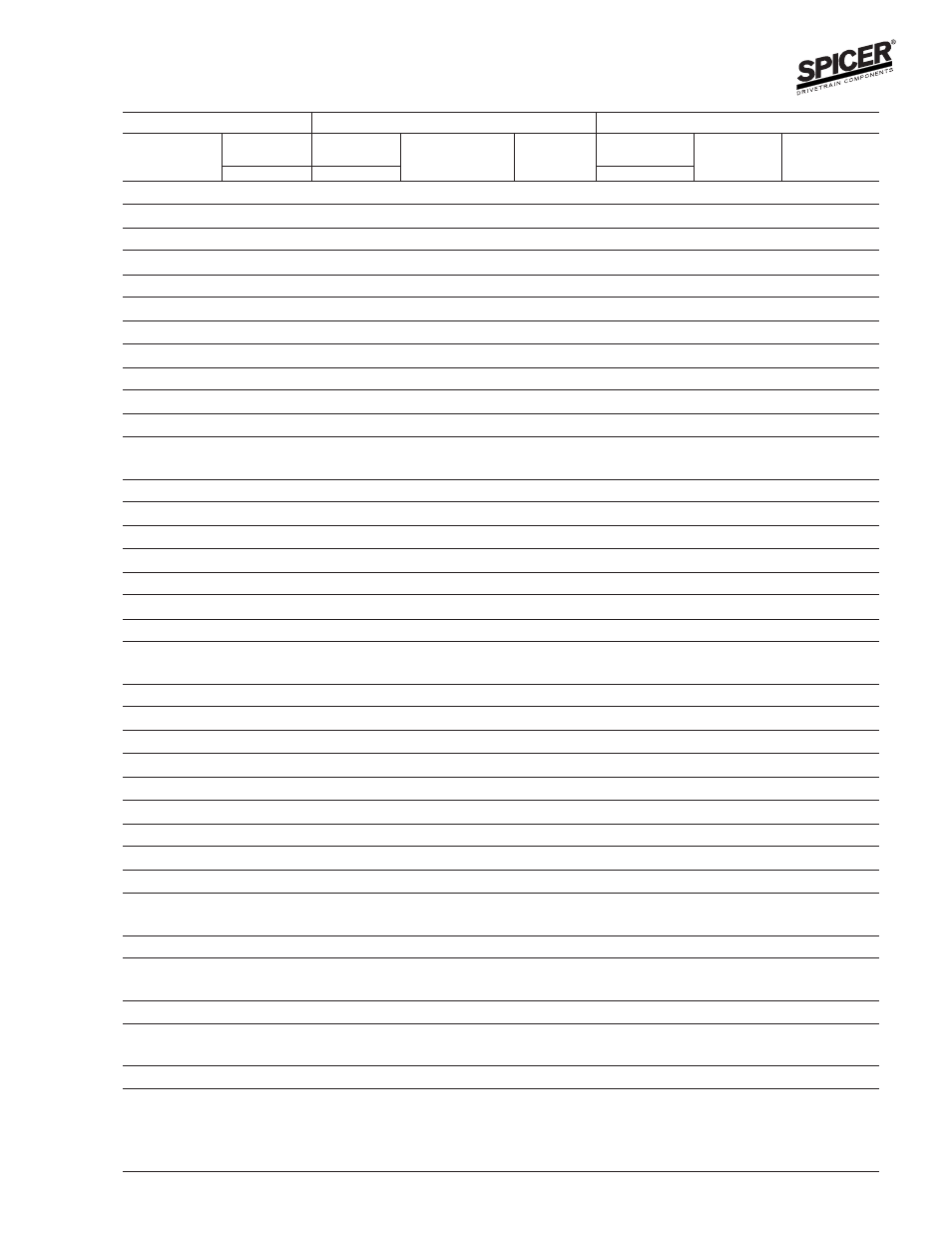Front axle shafts | Spicer Axle General Information User Manual | Page 79 / 102