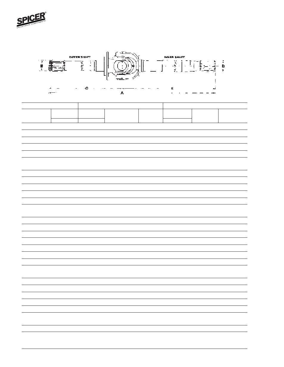 Front axle shafts | Spicer Axle General Information User Manual | Page 80 / 102