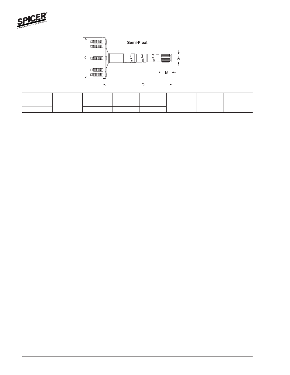 Rear axle shafts | Spicer Axle General Information User Manual | Page 92 / 102