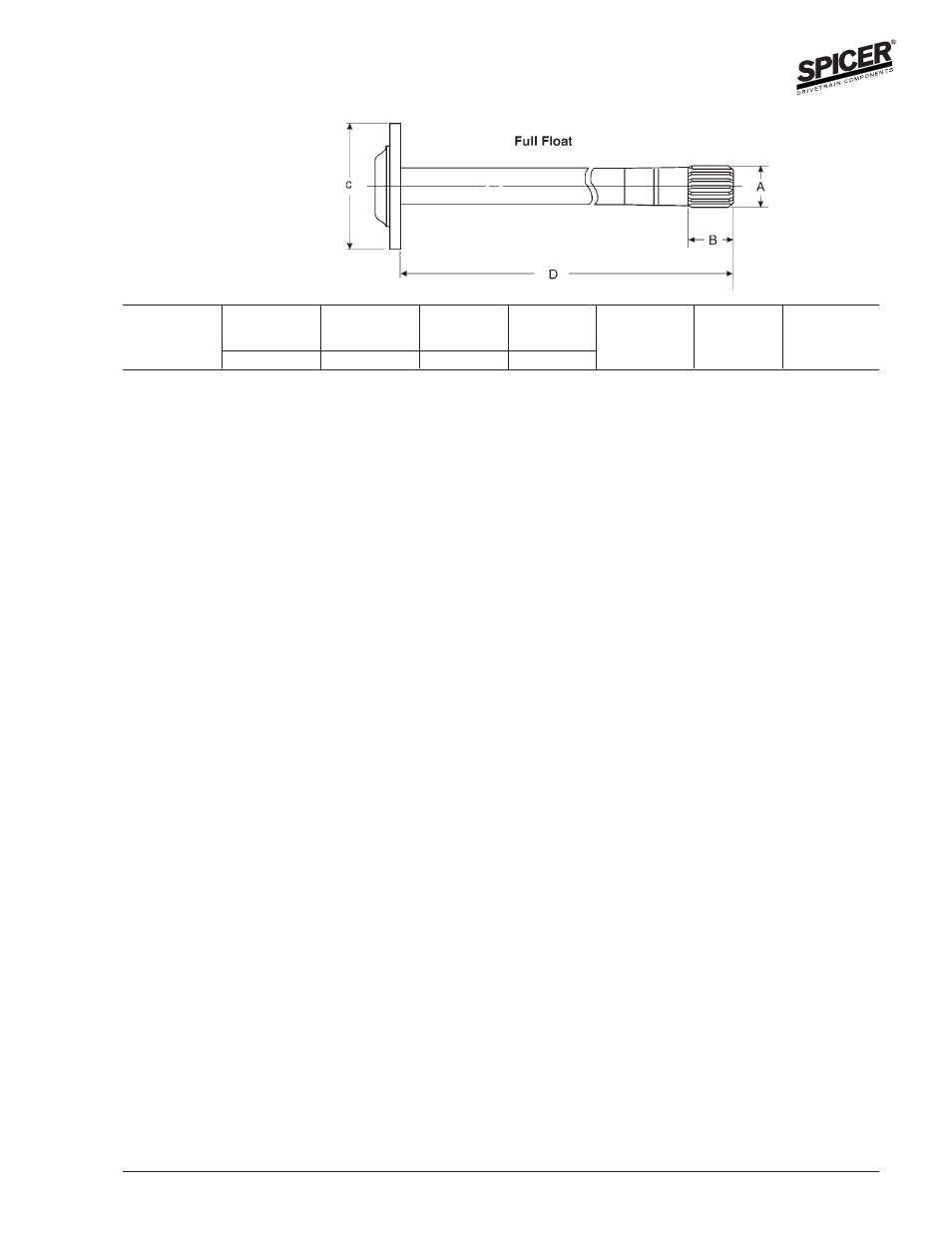 Rear axle shafts | Spicer Axle General Information User Manual | Page 93 / 102